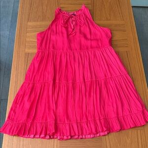 Skies Are Blue Fuchsia dress